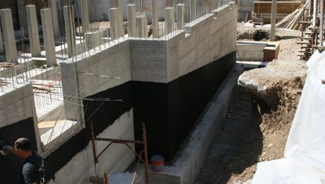 concrete foundation waterproofing